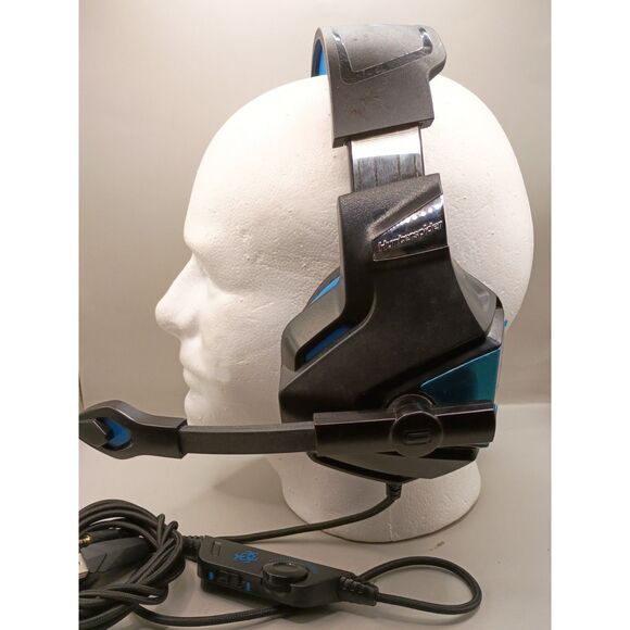 Hunterspider Pro Gaming Headset V-3 Headphones with Boom Mic PC, PS4, Xbox One - Picture 2 of 13